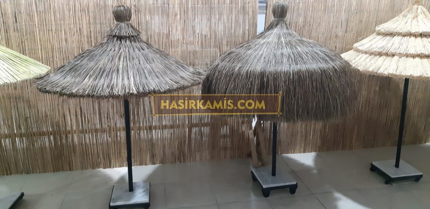 Doğal Hasır Şemsiye Çeşitleri